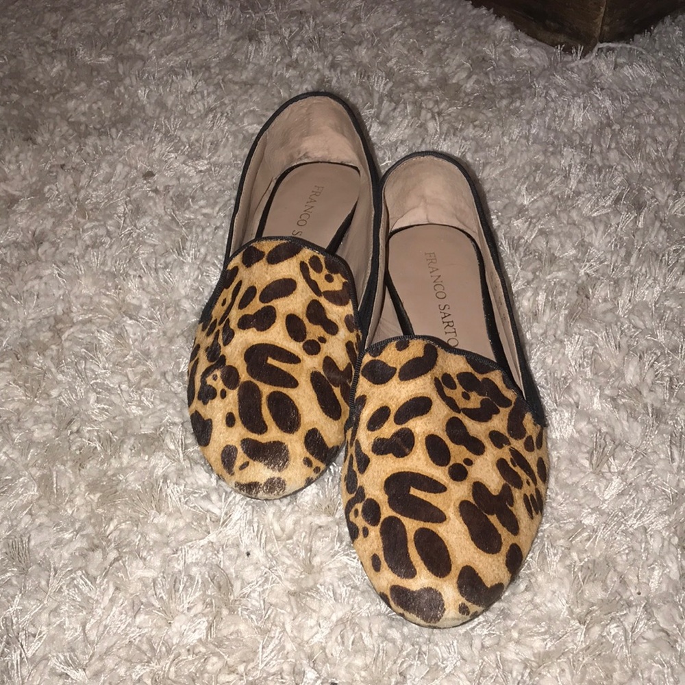 Franco Sarto Women’s Leopard Loafers